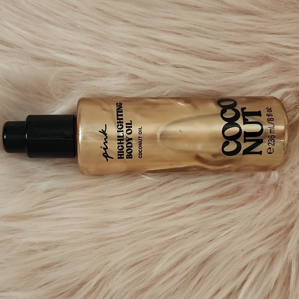 Brand New PINK Victoria's Secret HIGHLIGHTING BODY OIL